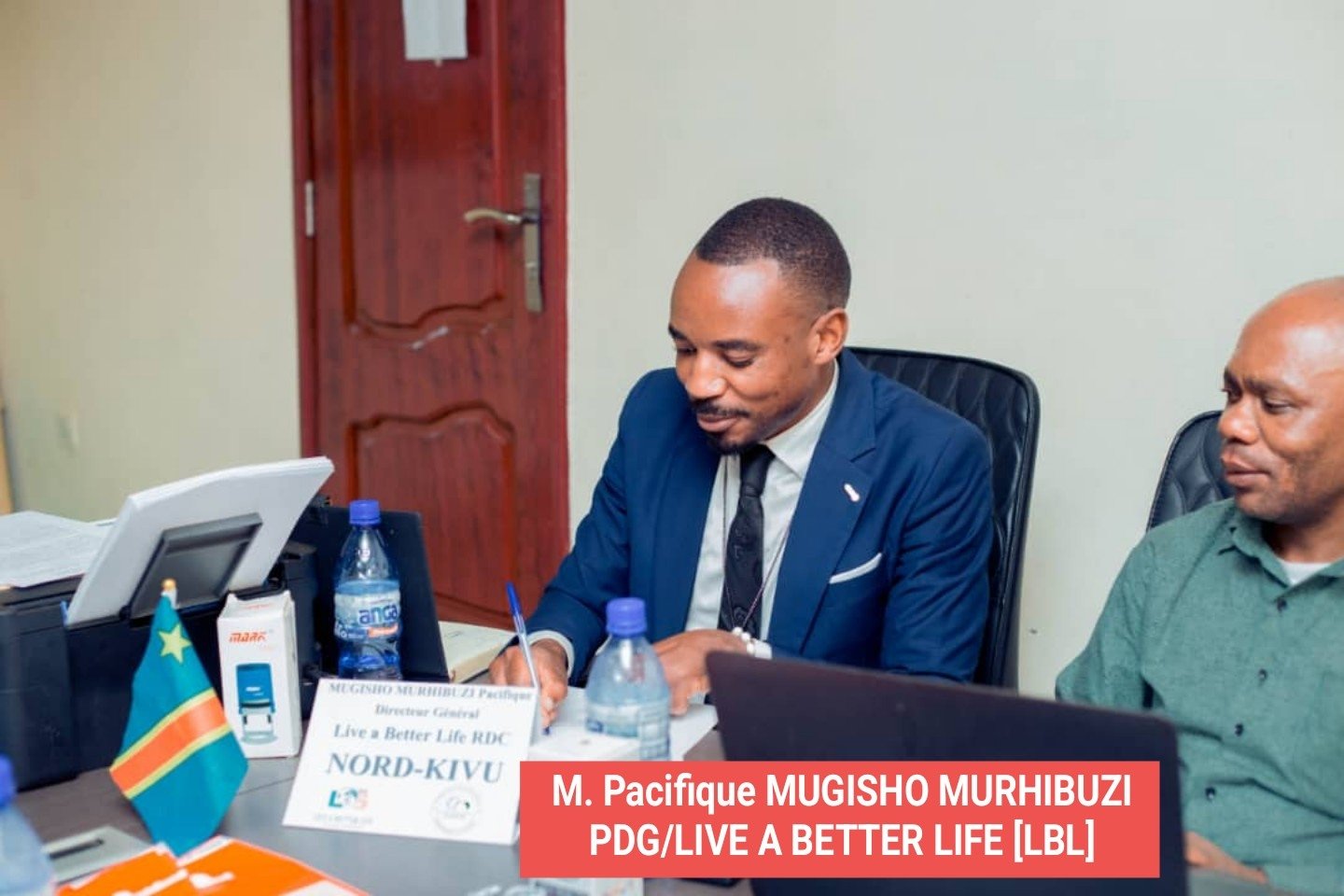 Décision Extraordinaire nº037 nommant le PDG du LIVE A BETTER LIFE branche du Groupe Holding Cabinet G10.&nbsp;